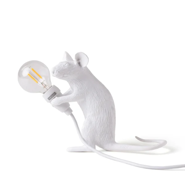 Mouse Lamp Mac Sitting